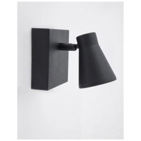 Σποτ Επίτοιχο GU10 Μαύρο Dublin 9155712 NOVA LUCE