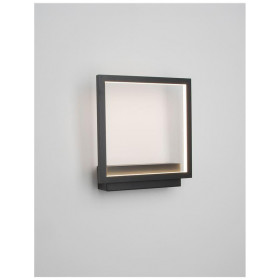 Απλίκα LED 18W 3000k Μαύρο Cornice 9421751 NOVA LUCE