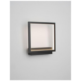 Απλίκα LED 18W 3000k Μαύρο Cornice 9421751 NOVA LUCE
