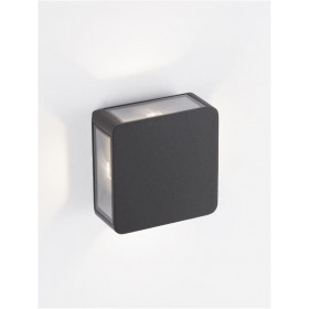 Απλίκα LED 8W 3000k Ανθρακί Serika 9492580 NOVA LUCE