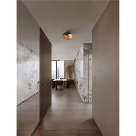 Φωτιστικό Μονόφωτο E27 Μαύρο Και Χρυσό Opsi 9695305 NOVA LUCE