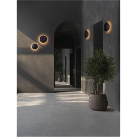 Απλίκα LED 12W 3000k Μαύρο Valno 9923418 NOVA LUCE
