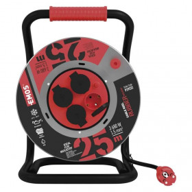 Μπαλαντέζα Σε Καρούλι Πλαστικό Με Καλώδιο 3x1.5mm 25 Μέτρα P19222 EMOS