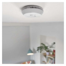 Ανιχνευτής Ορατού Καπνού Αυτόνομος Με Σειρήνα Λευκό P56501 EMOS