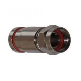 F Βύσμα Αρσενικό Για Καλώδιο RG6 (7mm) FC-5170 Red ACCORDIA