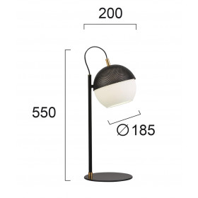 Πορτατίφ E27 Μαύρο Brody 3098100 VIOKEF