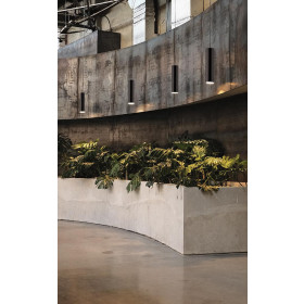 Φωτιστικό Μονόφωτο E27 Μαύρο Tube 39003900 VIOKEF