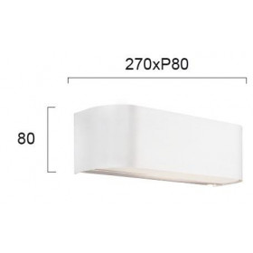 Απλίκα E27 Λευκό Zed 4094801 VIOKEF