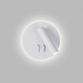 Απλίκα LED 9W 3000K Λευκό Moby 4188200 VIOKEF