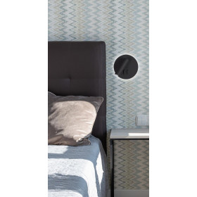 Απλίκα LED 3W 3000k Μαύρο Moby 4188201 VIOKEF
