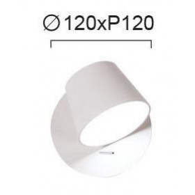 Σποτ Επίτοιχο LED 6W 3000k Λευκό Κim 4188300 VIOKEF