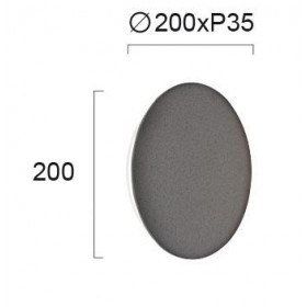 Απλίκα LED 4.5W 3000k Ανθρακί Kyklos 4193702 VIOKEF