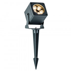 Σποτ Επίτοιχο LED 10W 3000k Ανθρακί Aris 4205400 VIOKEF
