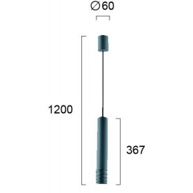 Φωτιστικό Μονόφωτο GU10 Γκρι Paloma 4208400 VIOKEF