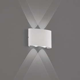 Απλίκα LED 4W 3000k Λευκό Twist 4211000 VIOKEF