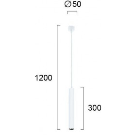 Φωτιστικό LED 10W 3000k Λευκό Nestor 4214300 VIOKEF