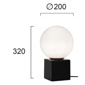 Πορτατίφ E27 Μαύρο Lin 4217400 VIOKEF