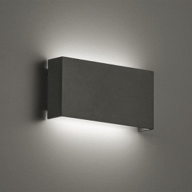 Απλίκα LED 10W 3000K Μαύρο Quadro 4226200 VIOKEF