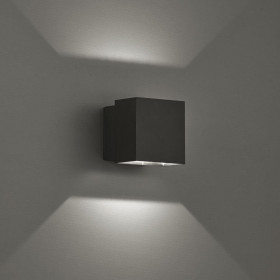 Απλίκα LED 6W 3000k Μαύρο Quadro 4226300 VIOKEF
