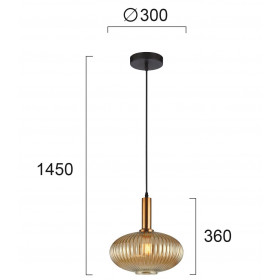 Φωτιστικό Μονόφωτο E27 Μελί Sophie 4233500 VIOKEF