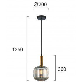Φωτιστικό Μονόφωτο E27 Μελί Sophie 4233600 VIOKEF