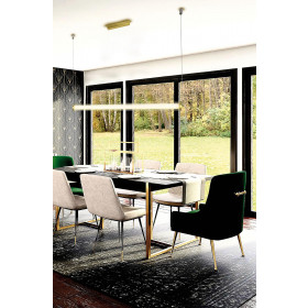 Φωτιστικό LED 45W 3000k Χρυσό Frida 4237800 VIOKEF