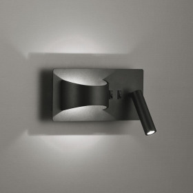Απλίκα LED 8W 3000K Μαύρο Jake 4243300 VIOKEF