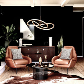 Φωτιστικό LED 58W 3000k Χρυσό Lorra 4250800 VIOKEF