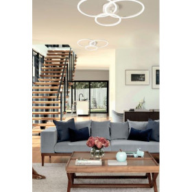 Φωτιστικό LED 27W 3000k Μαύρο Nola 4256600 VIOKEF