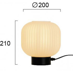 Πορτατίφ E27 Μαύρο Και Λευκό Astor 4257700 VIOKEF