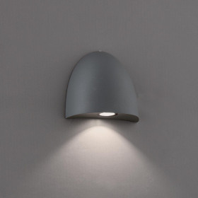 Απλίκα LED 6W 3000k Ανθρακί Bauta 4260400 VIOKEF