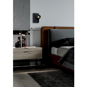 Σποτ Επίτοιχο GU10 Μαύρο Steven 4261001 VIOKEF