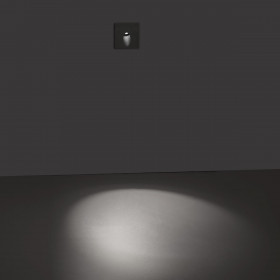 Φωτιστικό Χωνευτό LED 3W 3000k Ανθρακί Serifos 4261200 VIOKEF