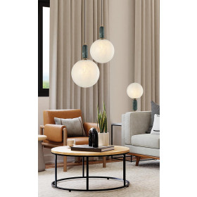 Φωτιστικό Μονόφωτο E27 Πράσινο Και Λευκό Polly 4264200 VIOKEF