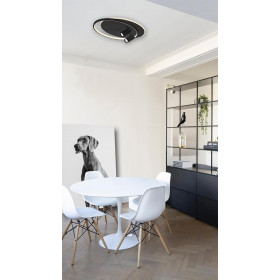 Φωτιστικό LED 61W 3000k Μαύρο Smart 4265500 VIOKEF