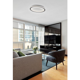 Πλαφονιέρα LED 35W 3000k Μαύρο Arla 4266501 VIOKEF