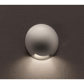 Φωτιστικό Χωνευτό LED 3W 3000k Ασημί Eric 4269800 VIOKEF