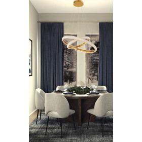 Φωτιστικό LED 39.6W 3000k Χρυσό Katia 4272000 VIOKEF