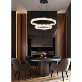 Φωτιστικό LED 43.6W 3000k Μαύρο Happiness 4273900 VIOKEF