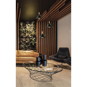 Φωτιστικό LED 23W 3000k Μαύρο Και Χρυσό Jolly 4274100 VIOKEF