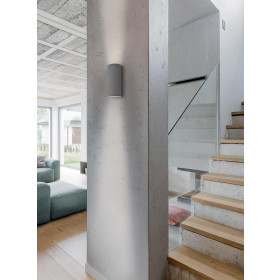 Απλίκα Δίφωτη GU10 Γκρι Nest 4277301 VIOKEF