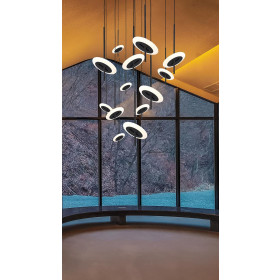 Φωτιστικό LED 7W 3000k Μαύρο Ariana 4281100 VIOKEF