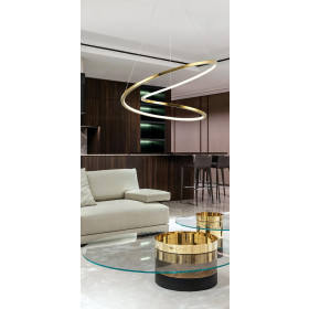 Φωτιστικό LED 41W 3000k Χρυσό Satellite 4281300 VIOKEF