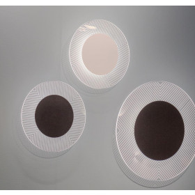 Απλίκα LED 7W 3000k Λευκό Και Διάφανο Fantasia 4287900 VIOKEF