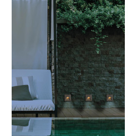 Φωτιστικό Χωνευτό LED 4W 3000k Γκρι Space 4289800 VIOKEF