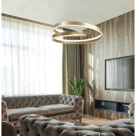 Φωτιστικό LED 59W 3000k Χρυσό Capri 4291301 VIOKEF