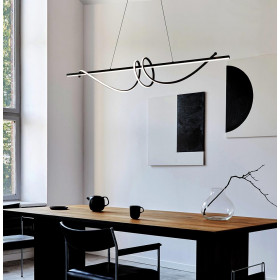 Φωτιστικό LED 47W 3000k Μαύρο Claudia 4291400 VIOKEF