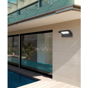 Απλίκα LED 21W 3000k Ανθρακί Gea 4293400 VIOKEF