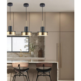 Φωτιστικό LED 9W 3000k Πράσινο Και Χρυσό Lithos 4295201 VIOKEF