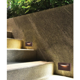 Απλίκα LED 9W 3000k Καφέ Vita 4298201 VIOKEF